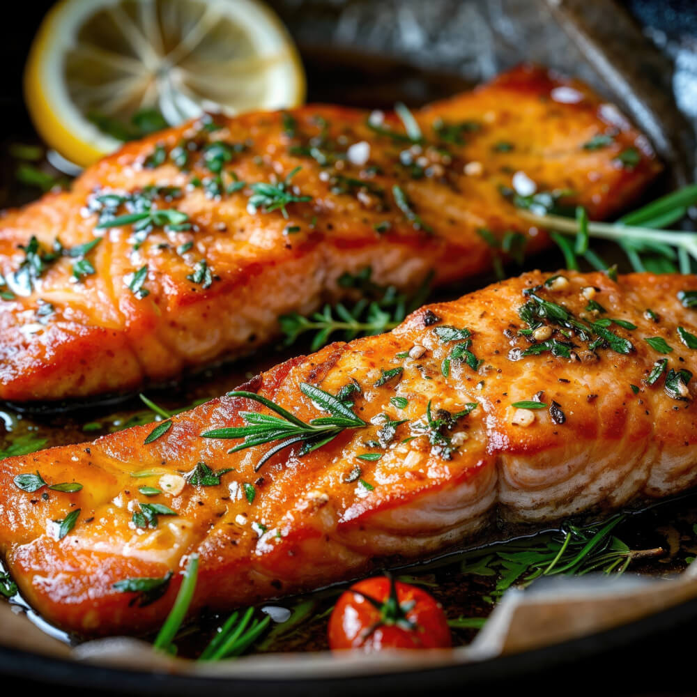 Featured image for “Acı Soslu Fırında Somon Fileto”