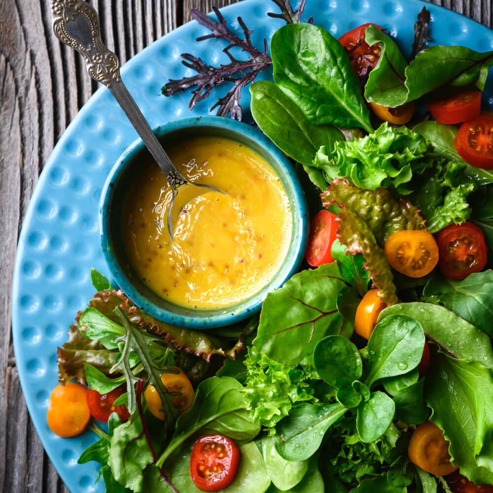 Featured image for “Ballı Hardal Soslu Salata”