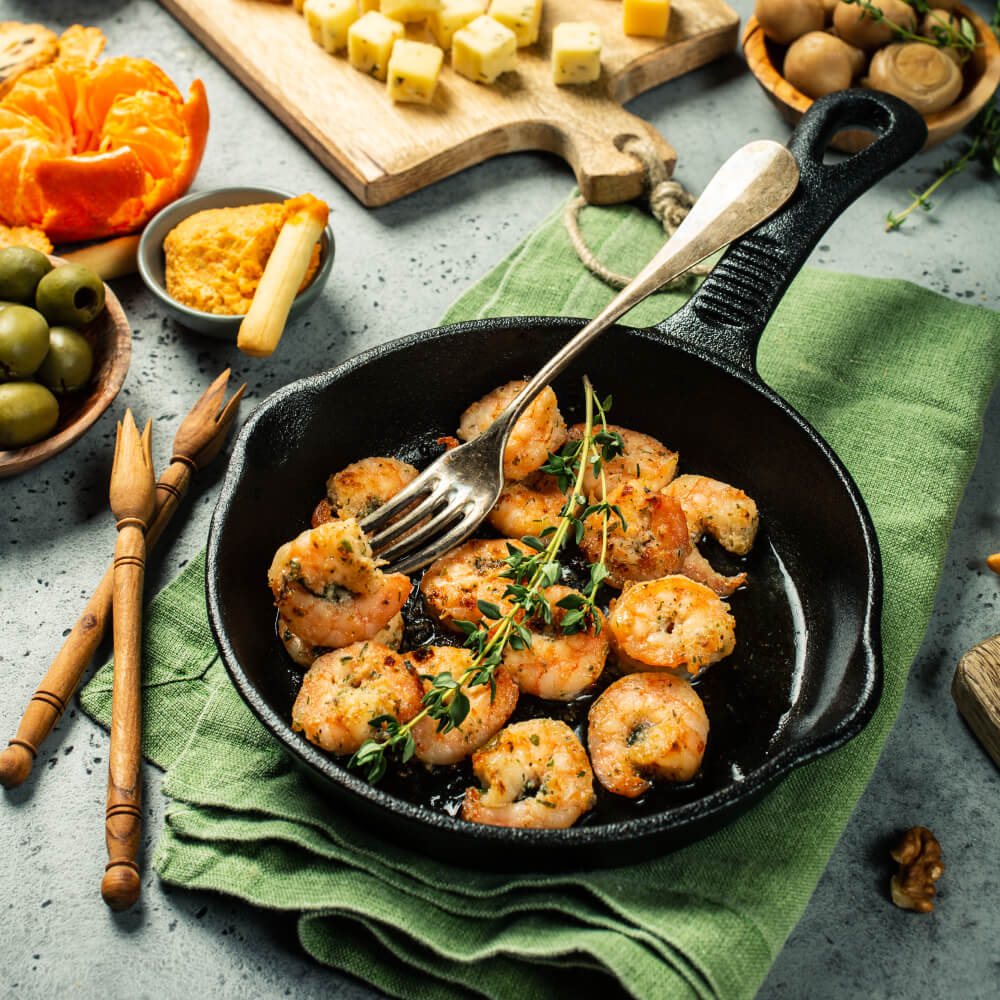 Featured image for “Sarımsak Soslu Karides”