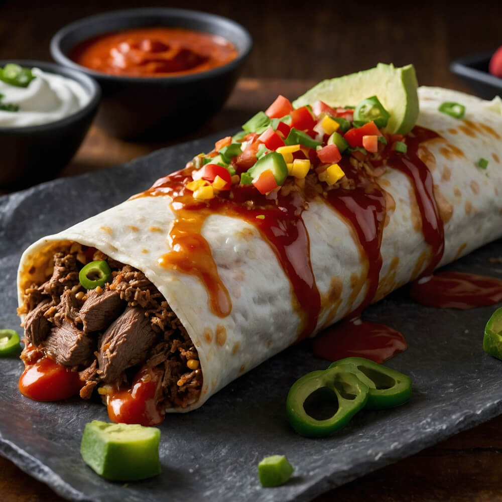 Featured image for “Trüflü Acı Soslu Burrito”