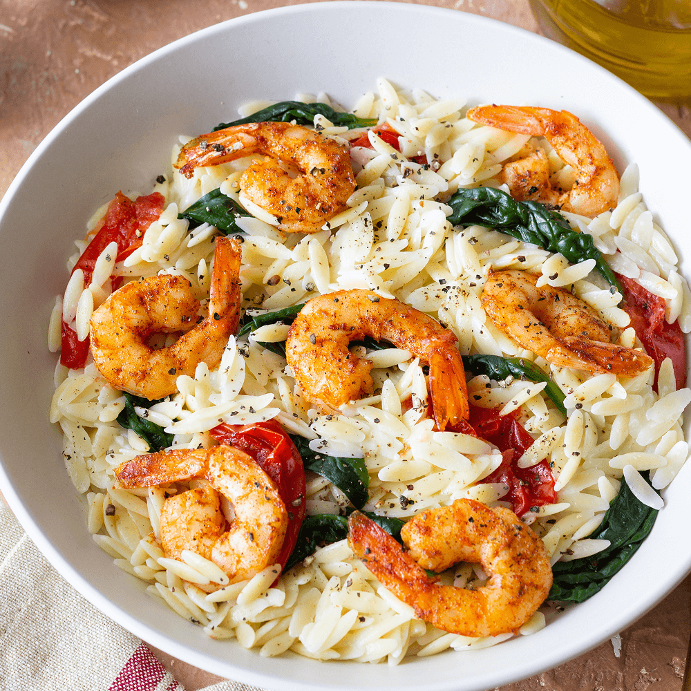 Featured image for “Karidesli Orzo”