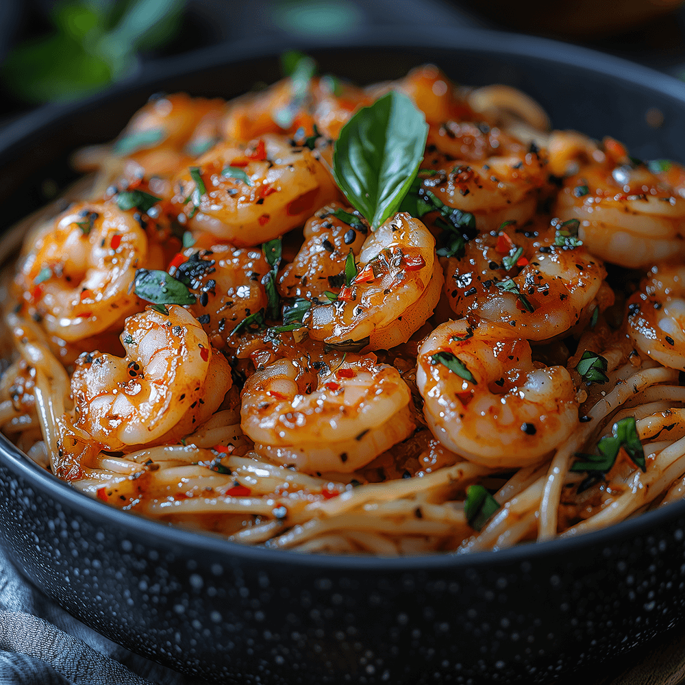 Featured image for “Karidesli Vodkalı Makarna”